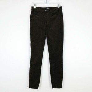 Paige Hoxton Jeans Ultra-Skinny Womens W28 L28 Corduroy Brown Stretch Ankle